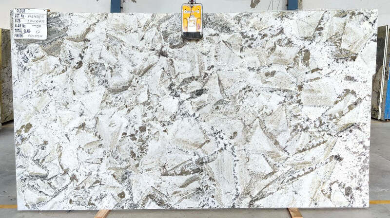 Azul White Granite Slab 2